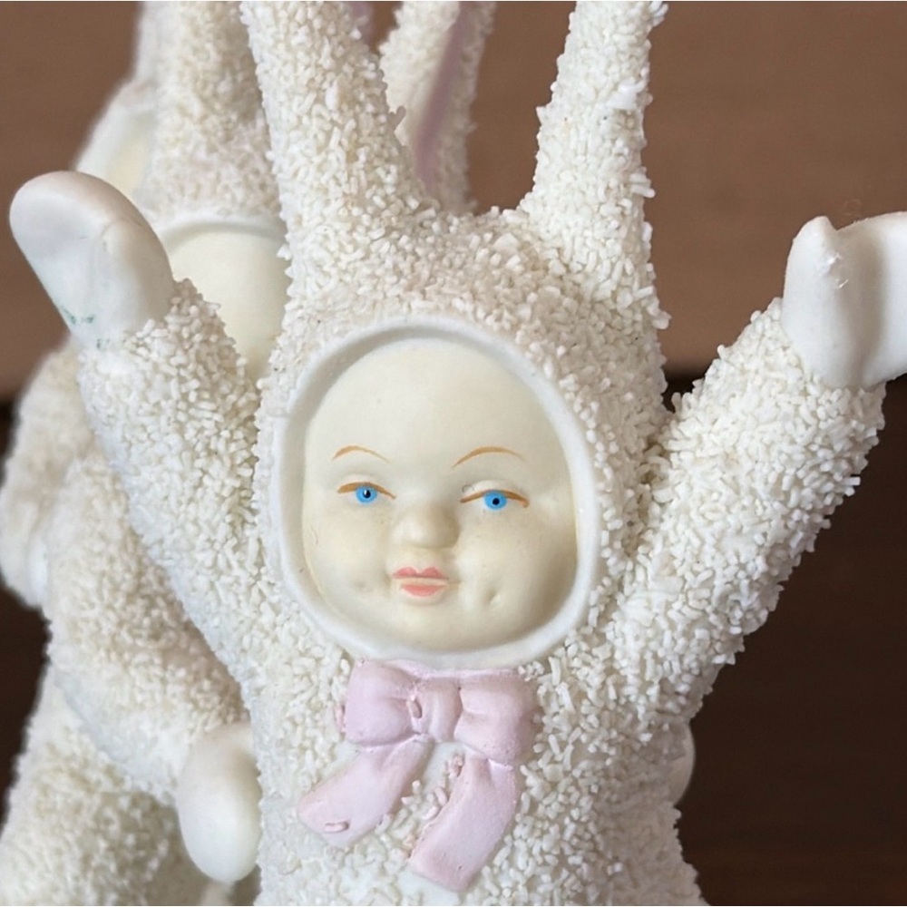 90s Dept 56 1994 Bunny Hop Snowbabies Vintage Easter
Ceramic Figurine department - Picture 7 of 8